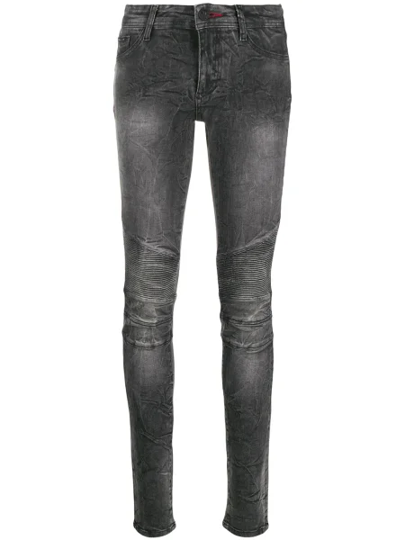 Skinny jeansy skinny Philipp Plein czarne
