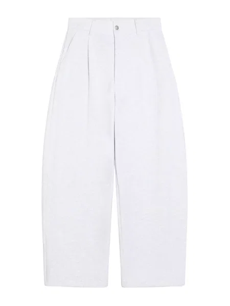 Bershka Pantaloni cutați bleumarin / deschis gri