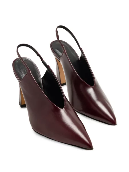 Pantofi cu toc Yuzefi slingback roșu