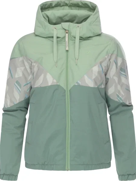 Ragwear Geacă funcțională Rochele albastru deschis / piatră / verde / verde măr gri