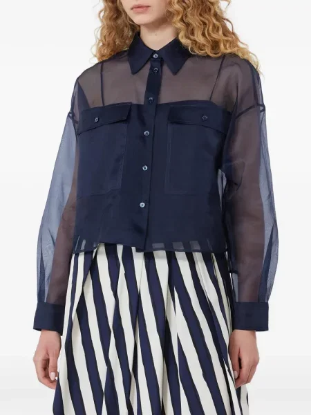 Bluzka Weekend Max Mara niebieska