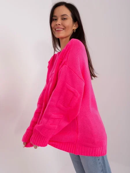 Pulover Fashionhunters roz