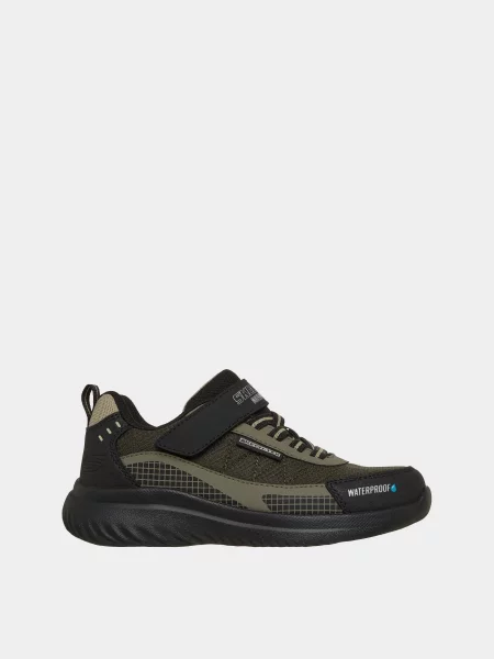 Дитячі Кросівки повсякденні Skechers BOUNDER штучна шкіра/текстиль оливковий