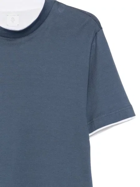 Scurt tricou Eleventy albastru