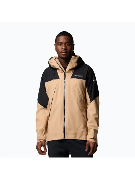 Pánska softshellová bunda Columbia Northwest Explorer 3L Shell canone/black čierna