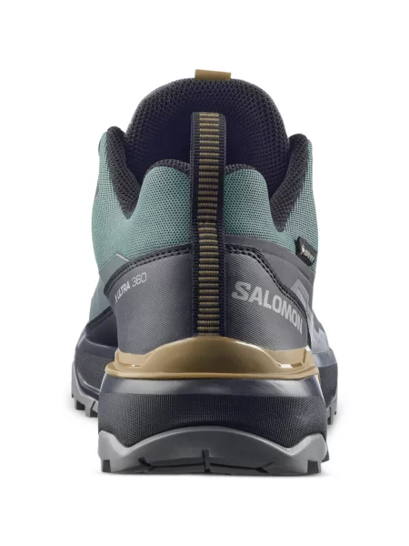 Маратонки Salomon X Ultra с връзки с дантела зелено
