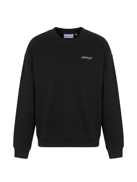 Hanorac Off-white cu imagine alb