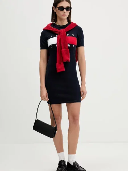 Tommy Jeans rochie tricotată din