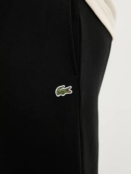 Спортивні штани Lacoste однотонні чорний