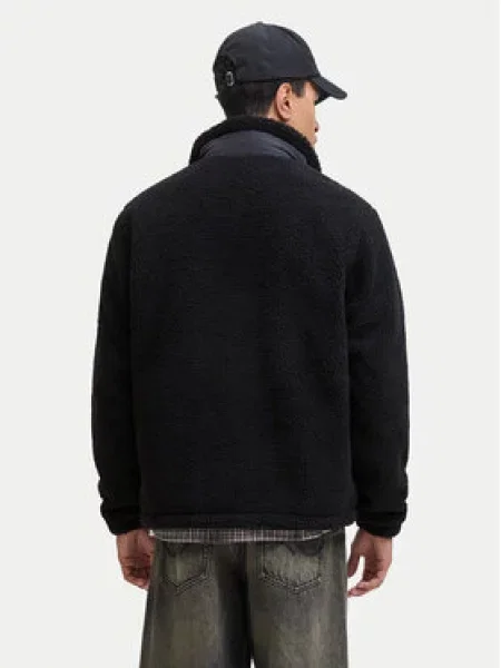 Flisas paltas Jack & Jones juoda