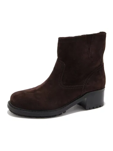 Botki Car Shoe zamszowe brązowe