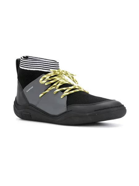Sneakerși Lanvin negru