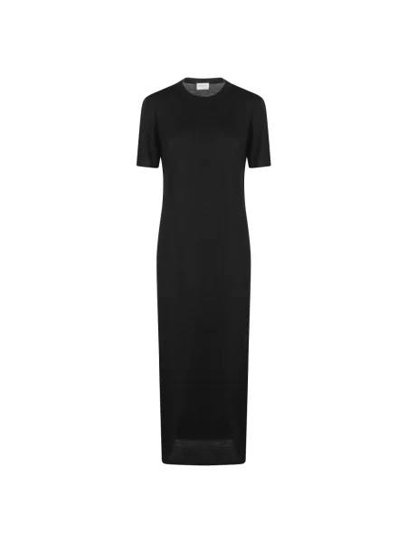 Sukienka maxi Saint Laurent czarna