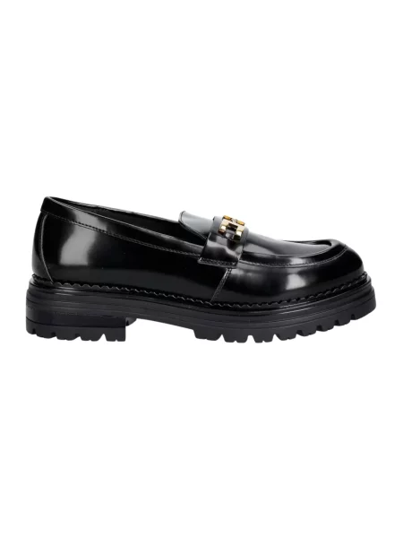 Loafersy Elisabetta Franchi czarne