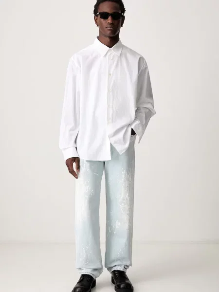 Прямые джинсы Mm6 Maison Margiela