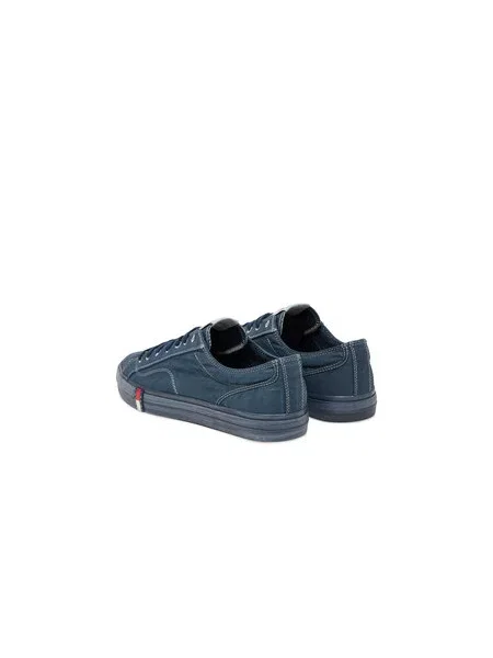 Teniszcipő Tommy Jeans Archive Vulc. Washed Canvas Sötétkék kék