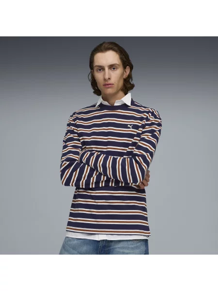 PUMA koszulka z długim rękawem Select Essentials Akcesoria S niebieski