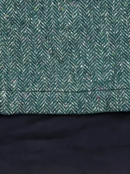 Pantaloni Comme Des Garçons Shirt cu model herringbone negru