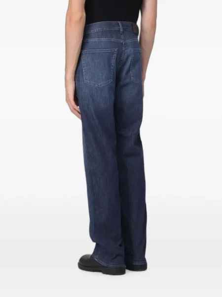 Blugi Emporio Armani stretch albastru