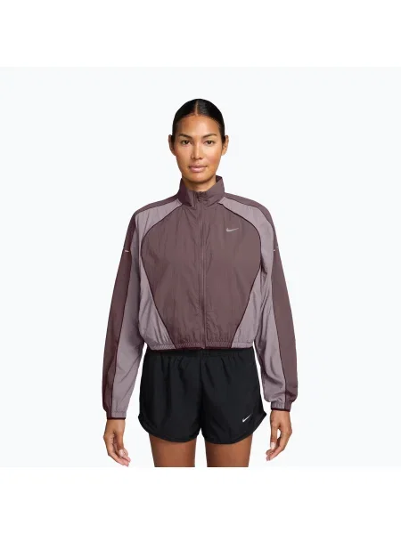 Дамско яке за бягане Nike Swift UV Repel tatoo/light violet ore виолетово