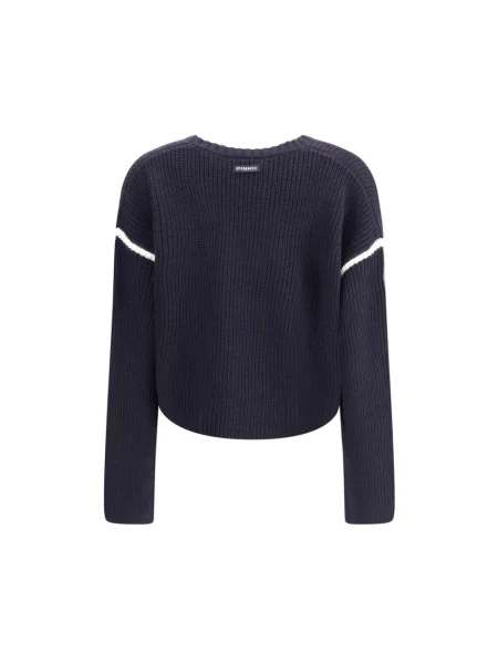 Sweter Pinko wełniany niebieski
