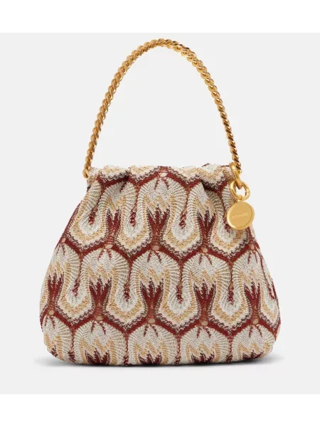 Listová kabelka Missoni hnedá