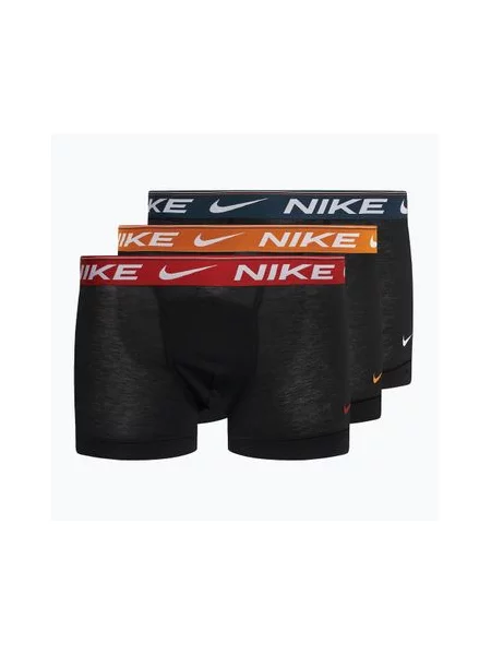 Труси-боксери Nike Dri-FIT Ultra Comfort Trunk 3 пари moon/dragon red/armory navy чорні