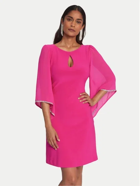 Joseph Ribkoff Rochie cocktail roz