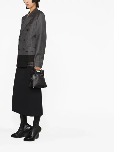 Švarkas Maison Margiela dvieiliai pilka