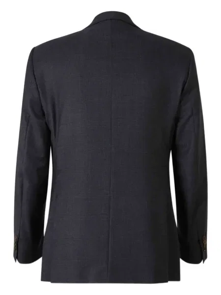 Costum Atelier Munro cu două rânduri de nasturi albastru