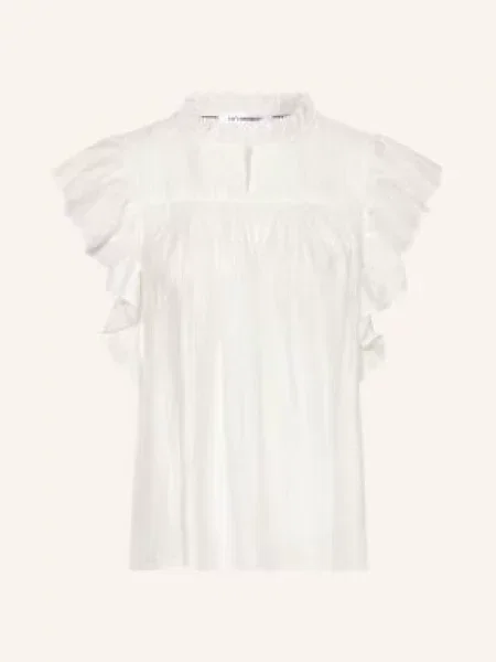 Top Co'couture s volány bílý