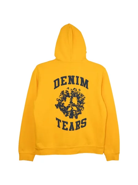 Hanorac cu glugă Denim Tears galben
