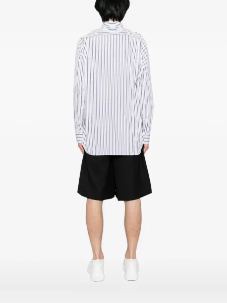 Prugasta košulja Comme Des Garçons Shirt bijela
