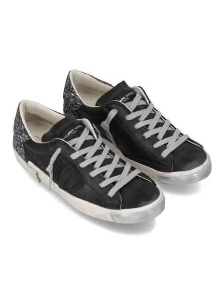Buty do tenisa Philippe Model skórzane do tenisa czarne