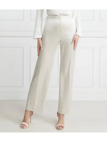 Marc Cain Nadrág | high waist bézs