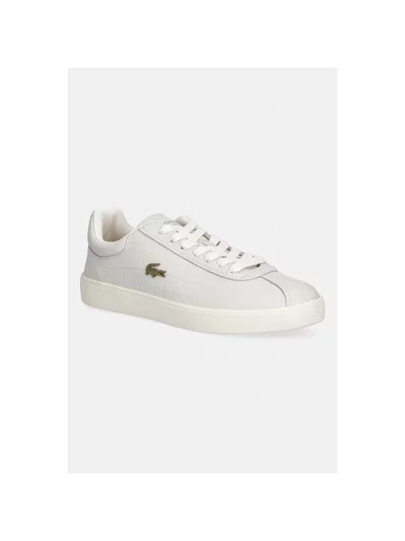 Sneakersy Lacoste beżowe