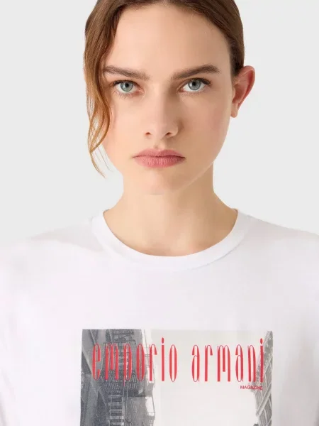 Футболка Emporio Armani белая