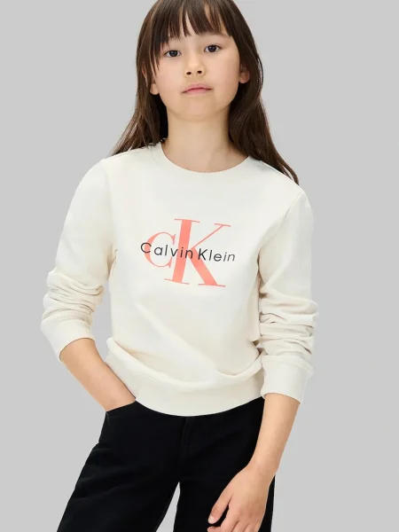 Calvin Klein Jeans Dječja dukserica bež