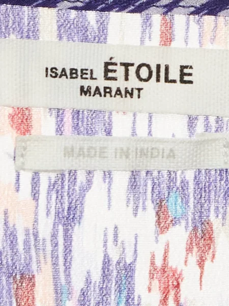 Rochie Marant Etoile cu imagine cu imprimeu abstract violet