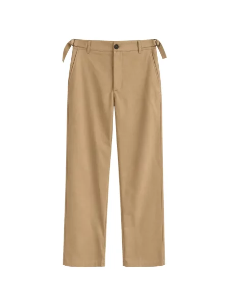 Pantaloni Amaranto cu bretele