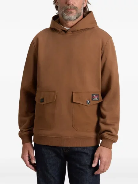 Hanorac cu glugă Woolrich maro