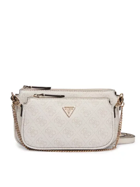 Guess Rankinė Noelle II Mini Kreminė balta