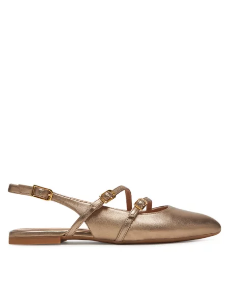 Босоножки Unisa золотые