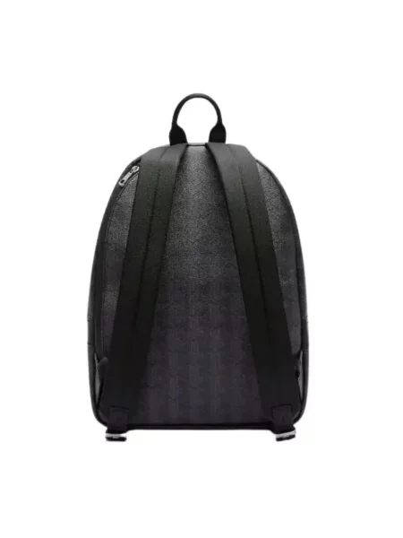 Lacoste plecak duży wzorzysty czarny