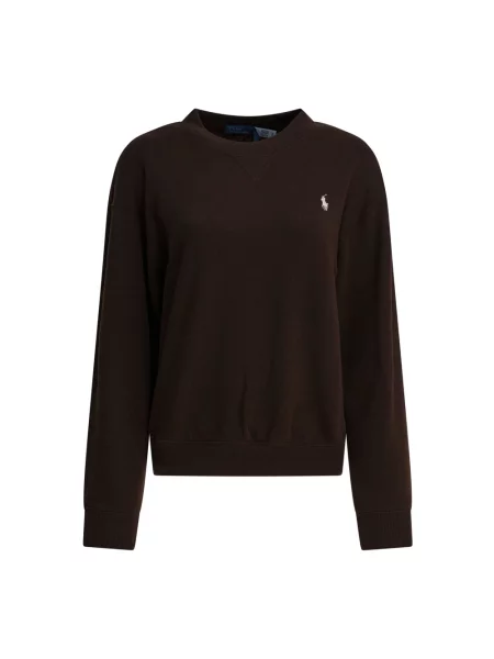 Bluza nierozpinana Polo Ralph Lauren brązowa