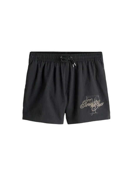 Next Șorturi de baie galben deschis / mov mură negru