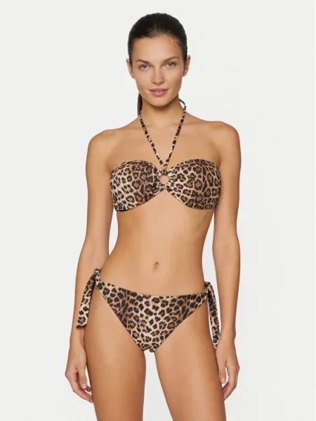 Jednodílné plavky Liu Jo Beachwear béžové