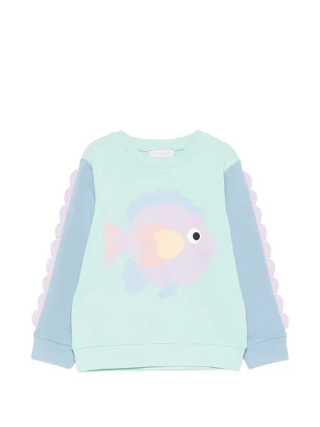 Bluza dziecięca Stella Mccartney niebieska
