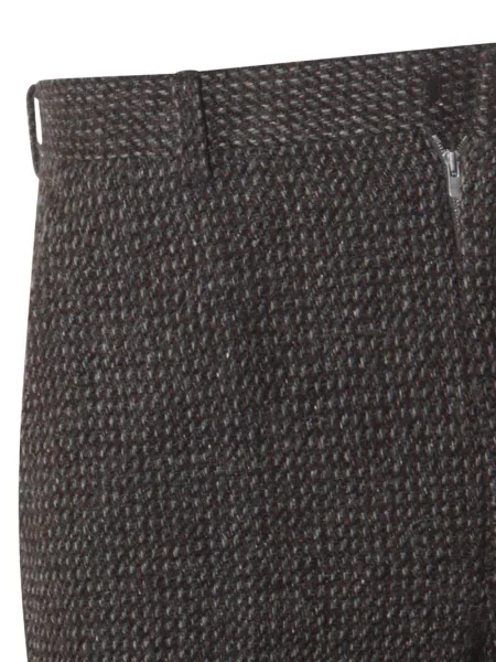 Pantaloni Auralee de lână maro