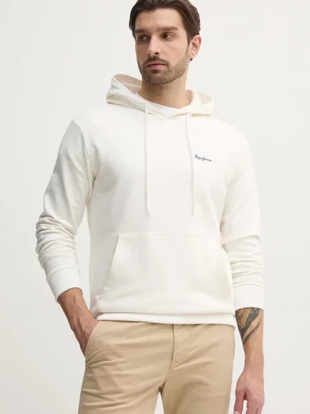 Pepe Jeans dukserica ESSENTIAL HOODIE bijela